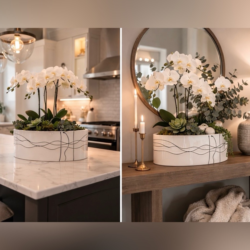 Modern Ceramic Planter Vase